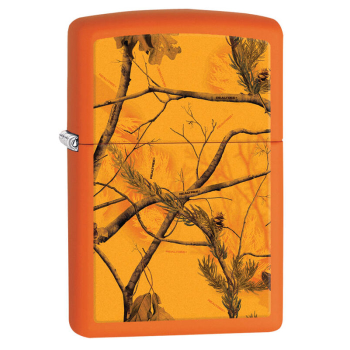 Зажигалка ZIPPO Realtree AP Blaze Orange Matte