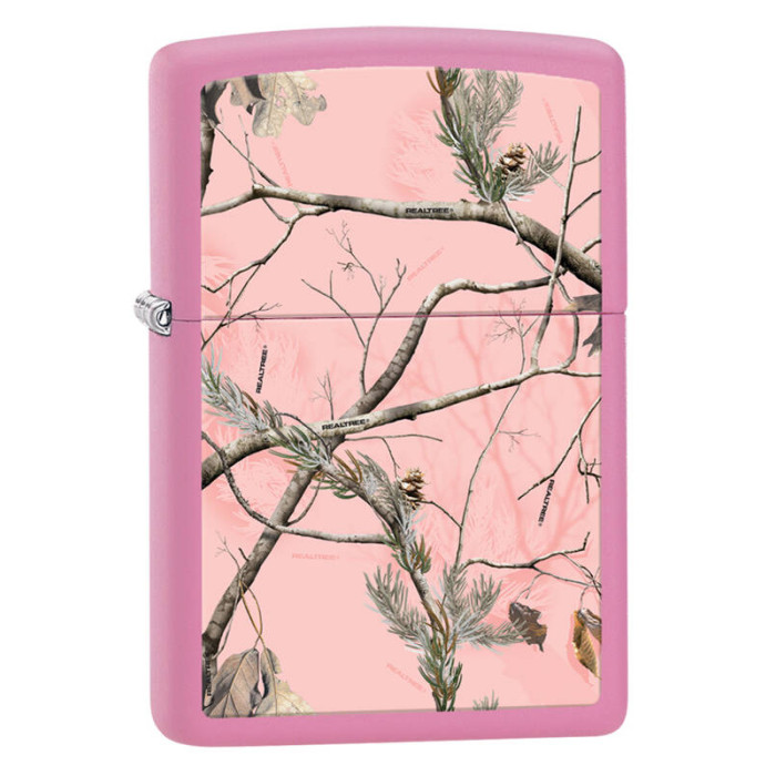 Зажигалка ZIPPO REALTREE APC Pink Matte