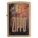 Зажигалка ZIPPO Rusty Plate Brushed Brass  29879