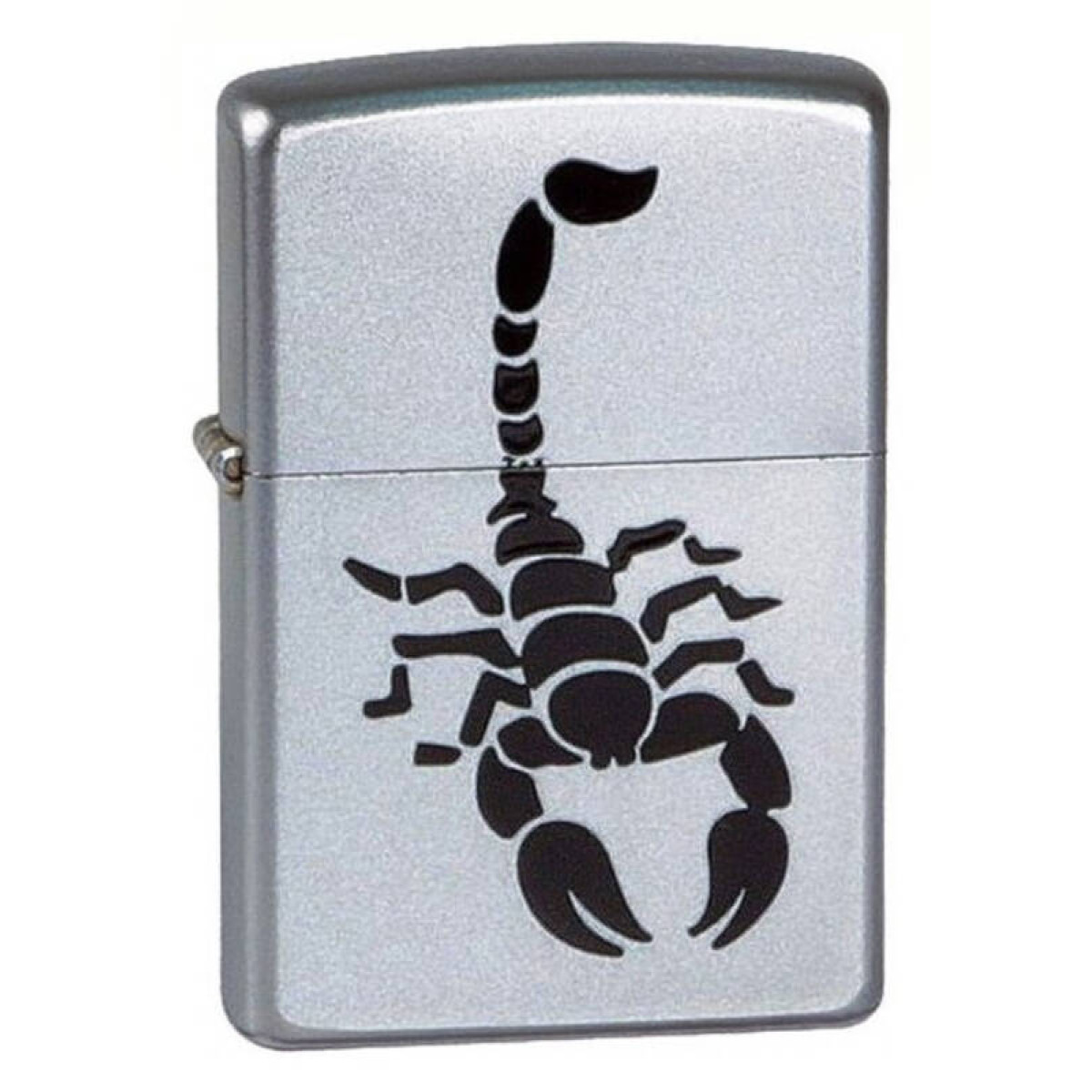 Зажигалка ZIPPO Scorpion Satin Chrome 1