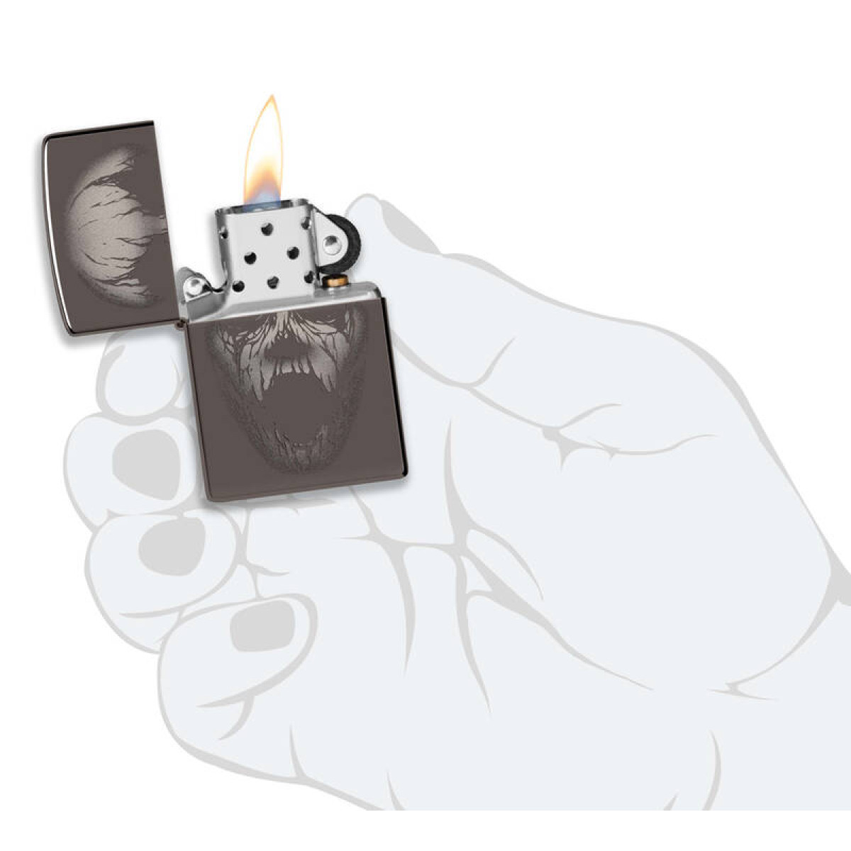 Зажигалка ZIPPO Screaming Monster 49799 2