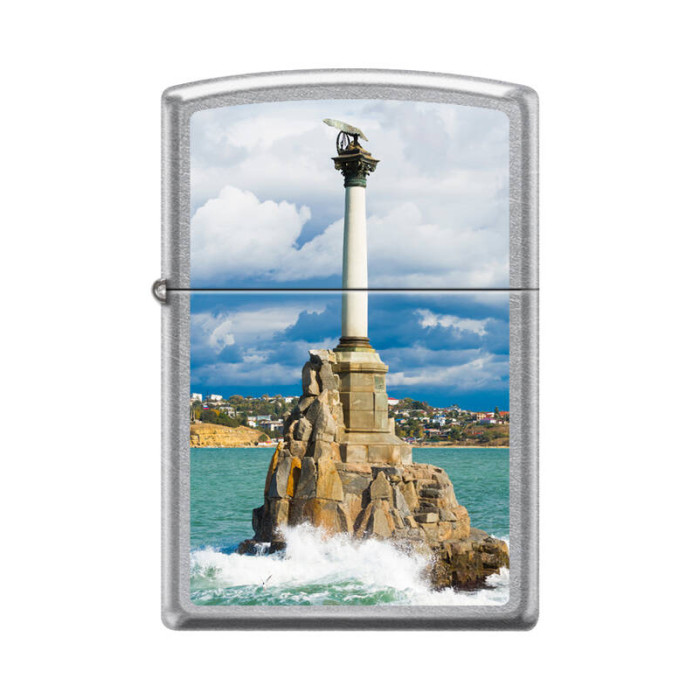 Зажигалка ZIPPO Севастополь Street Chrome
