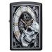 Зажигалка ZIPPO Skull Clock Black Matte  29854