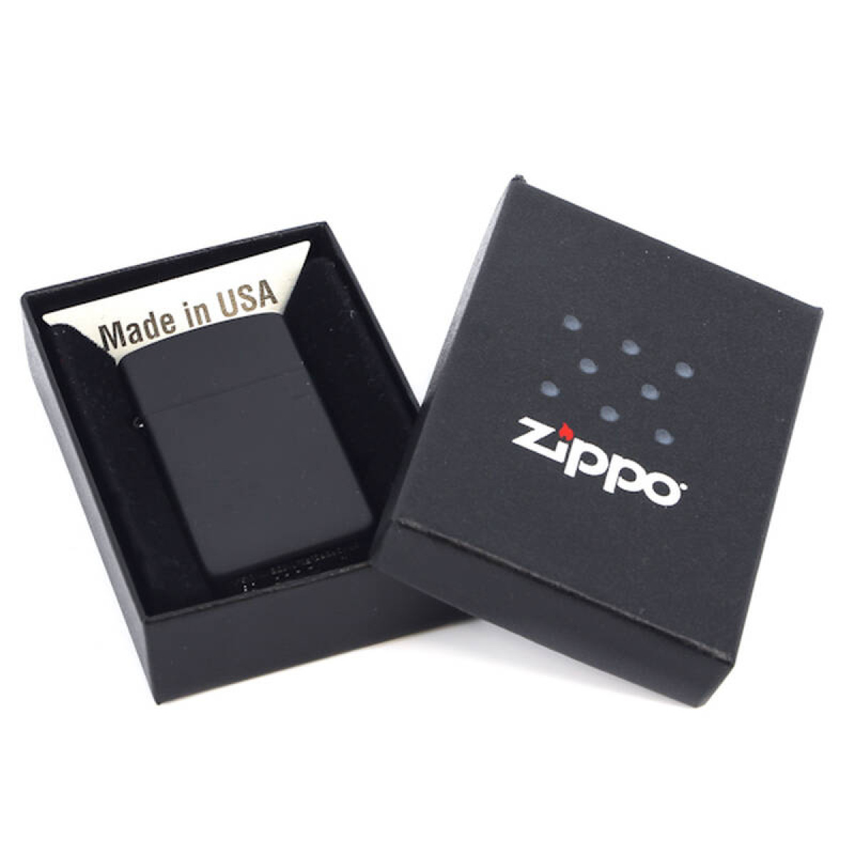 Зажигалка ZIPPO Slim Black Matte 3