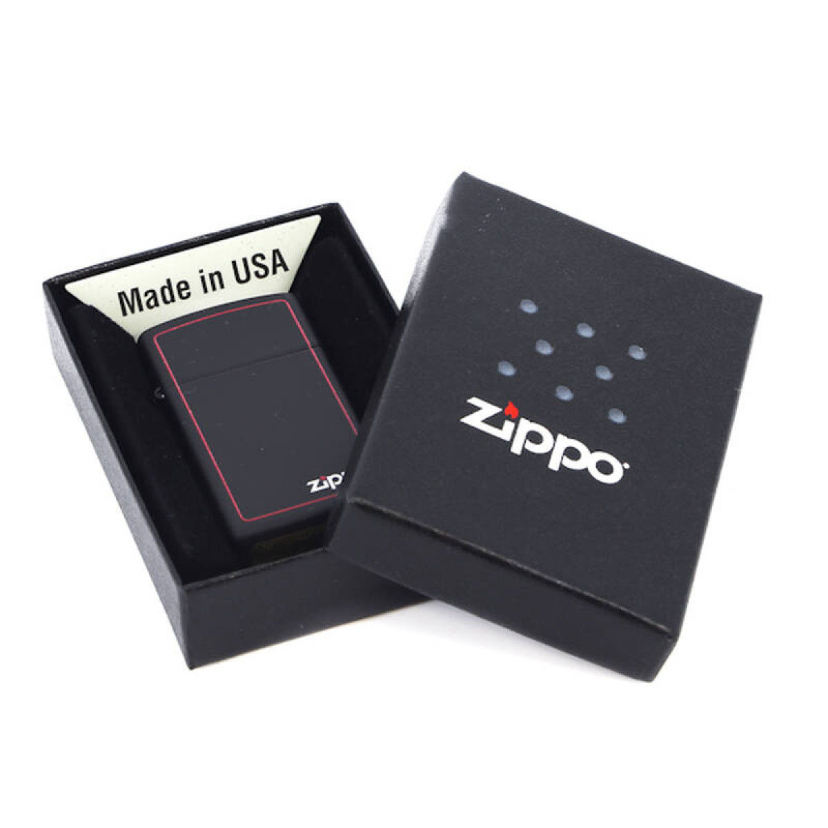 Зажигалка ZIPPO Slim Black Matte 5