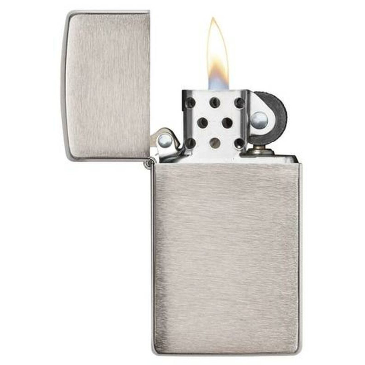 Зажигалка ZIPPO Slim Brushed Chrome 3