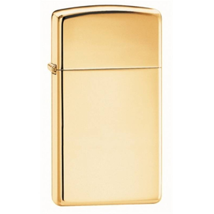 Зажигалка ZIPPO Slim High Polish Brass