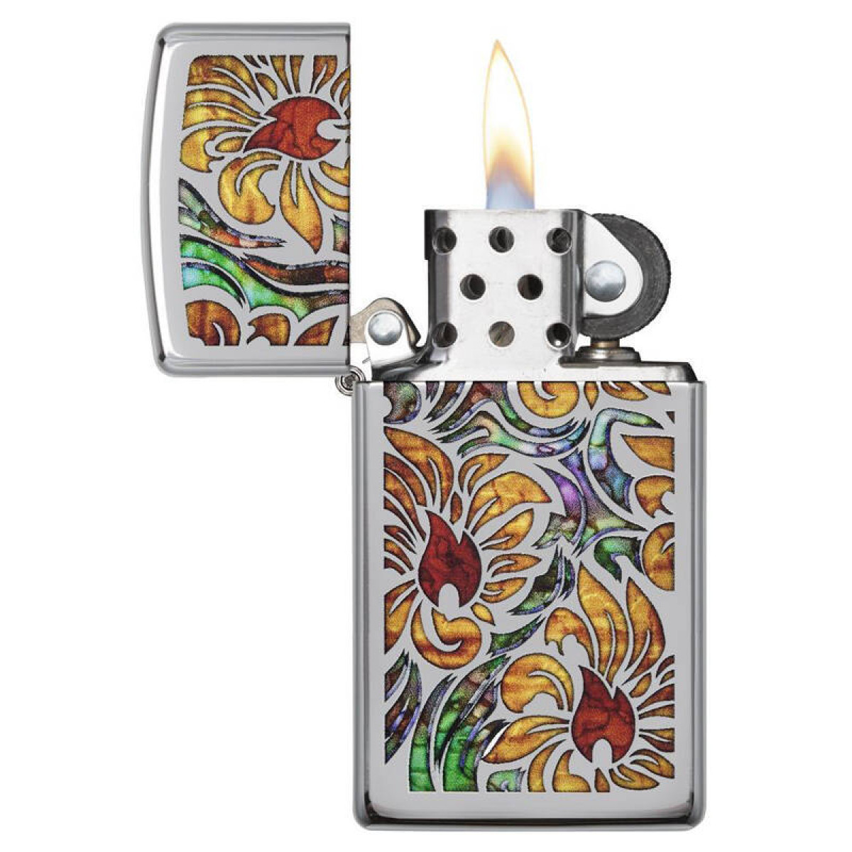 Зажигалка ZIPPO Slim High Polish Chrome 2