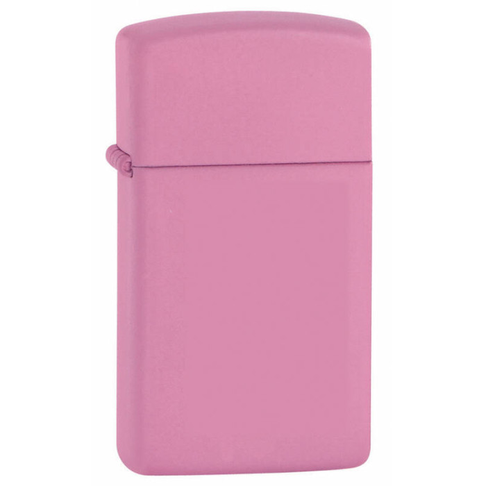 Зажигалка ZIPPO Slim Pink Matte