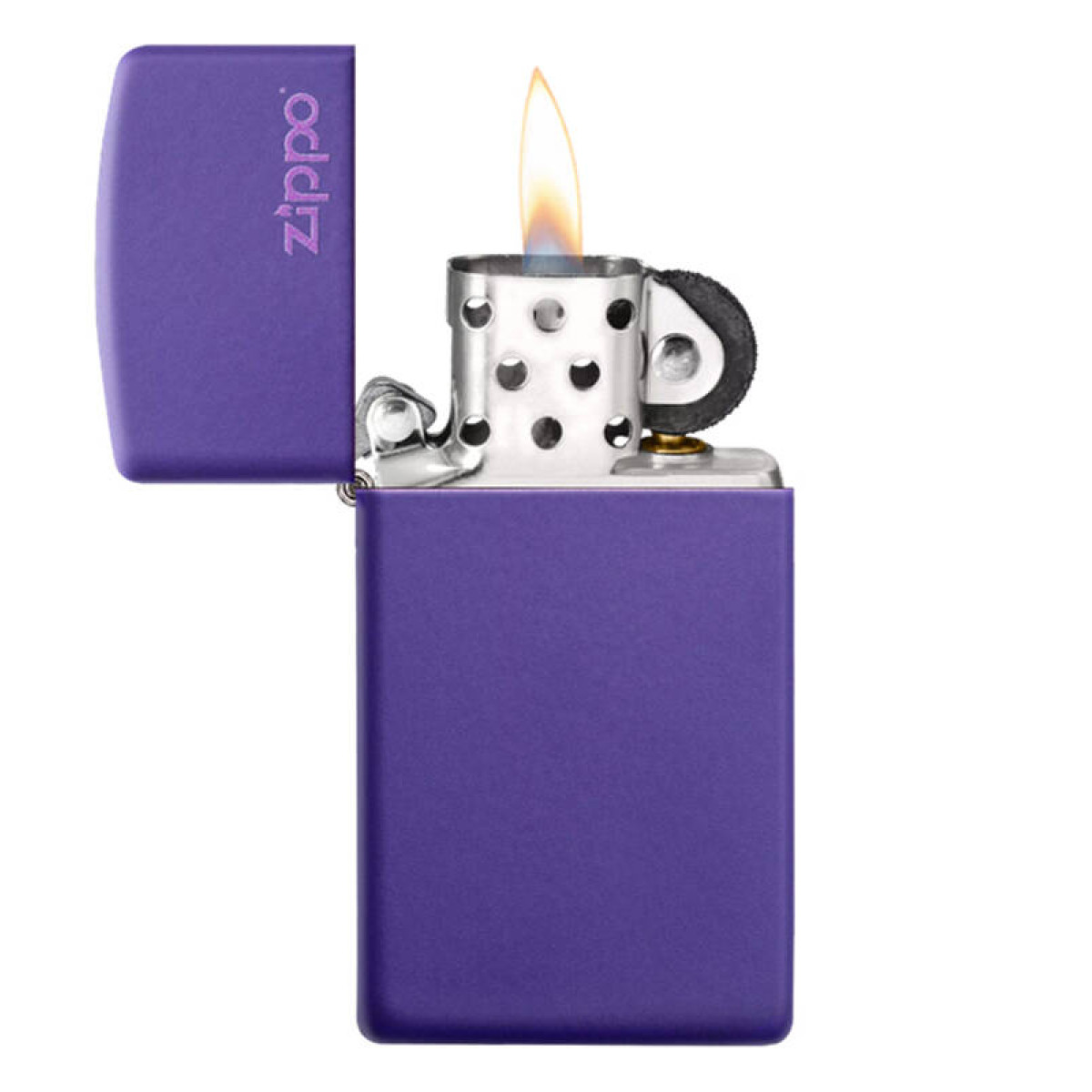 Зажигалка ZIPPO Slim Purple Matte 1637ZL 6