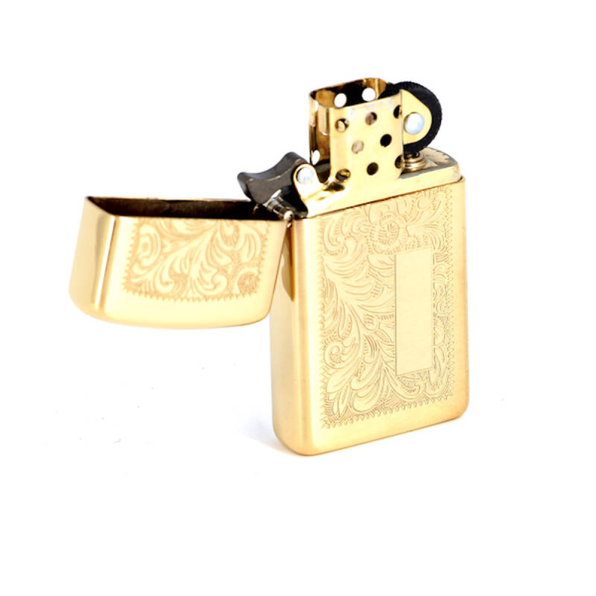 Зажигалка ZIPPO Slim Venetian High Polish Brass 4