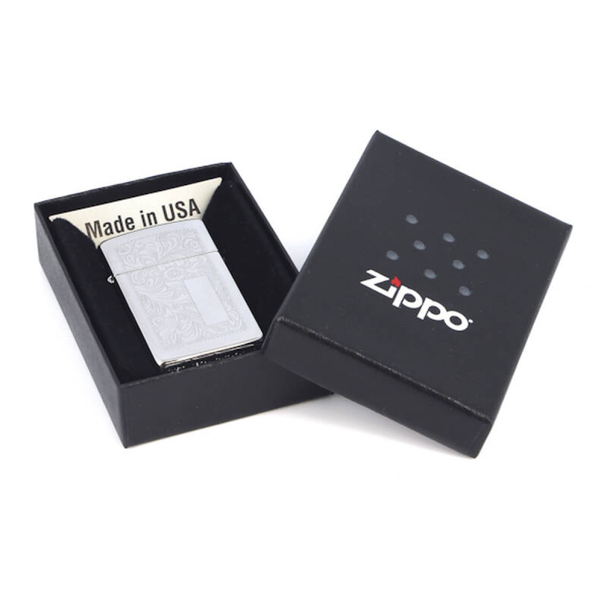 Зажигалка ZIPPO Slim Venetian High Polish Chrome 3