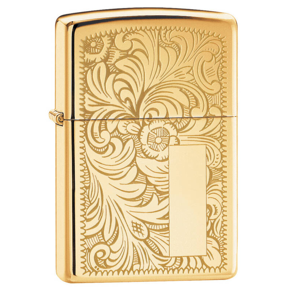 Зажигалка ZIPPO Venetian High Polish Brass 1