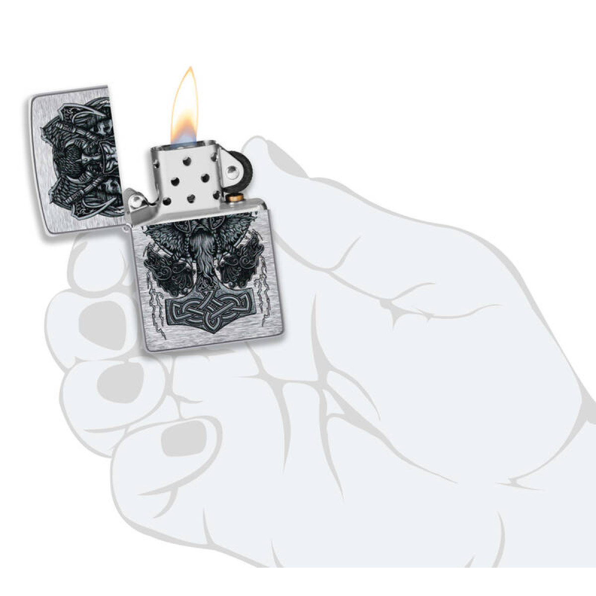 Зажигалка ZIPPO Viking Design 49777 3