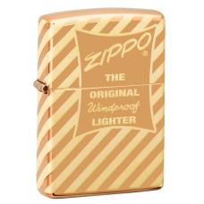 Зажигалка ZIPPO Vintage Box Top High Polish Brass 49075