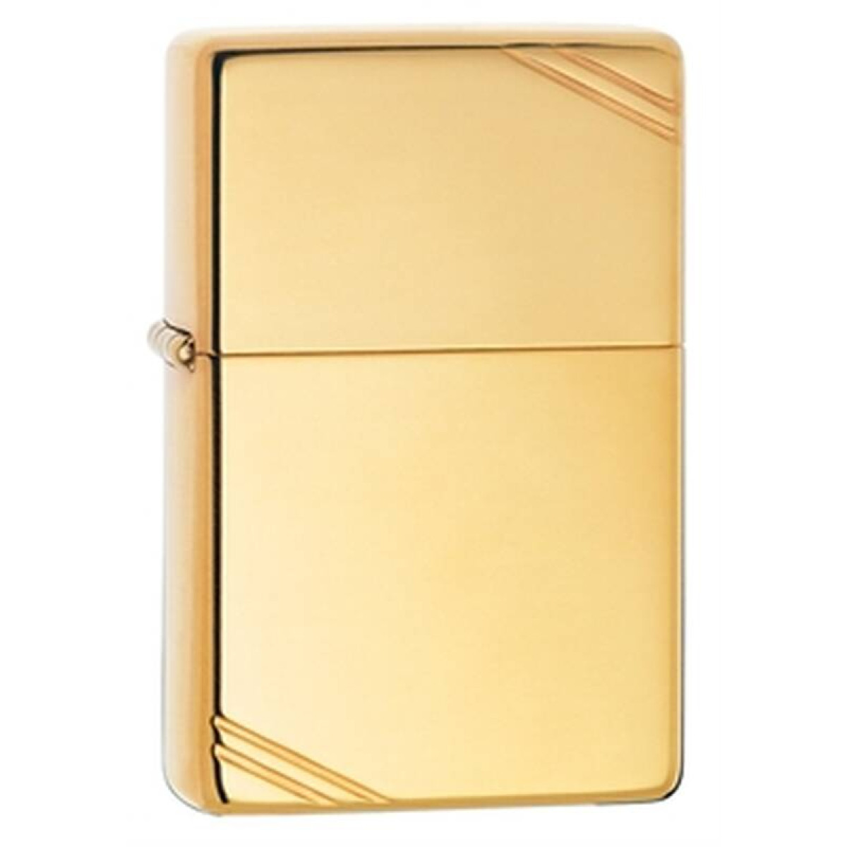 Зажигалка ZIPPO Vintage High Polish Brass 1