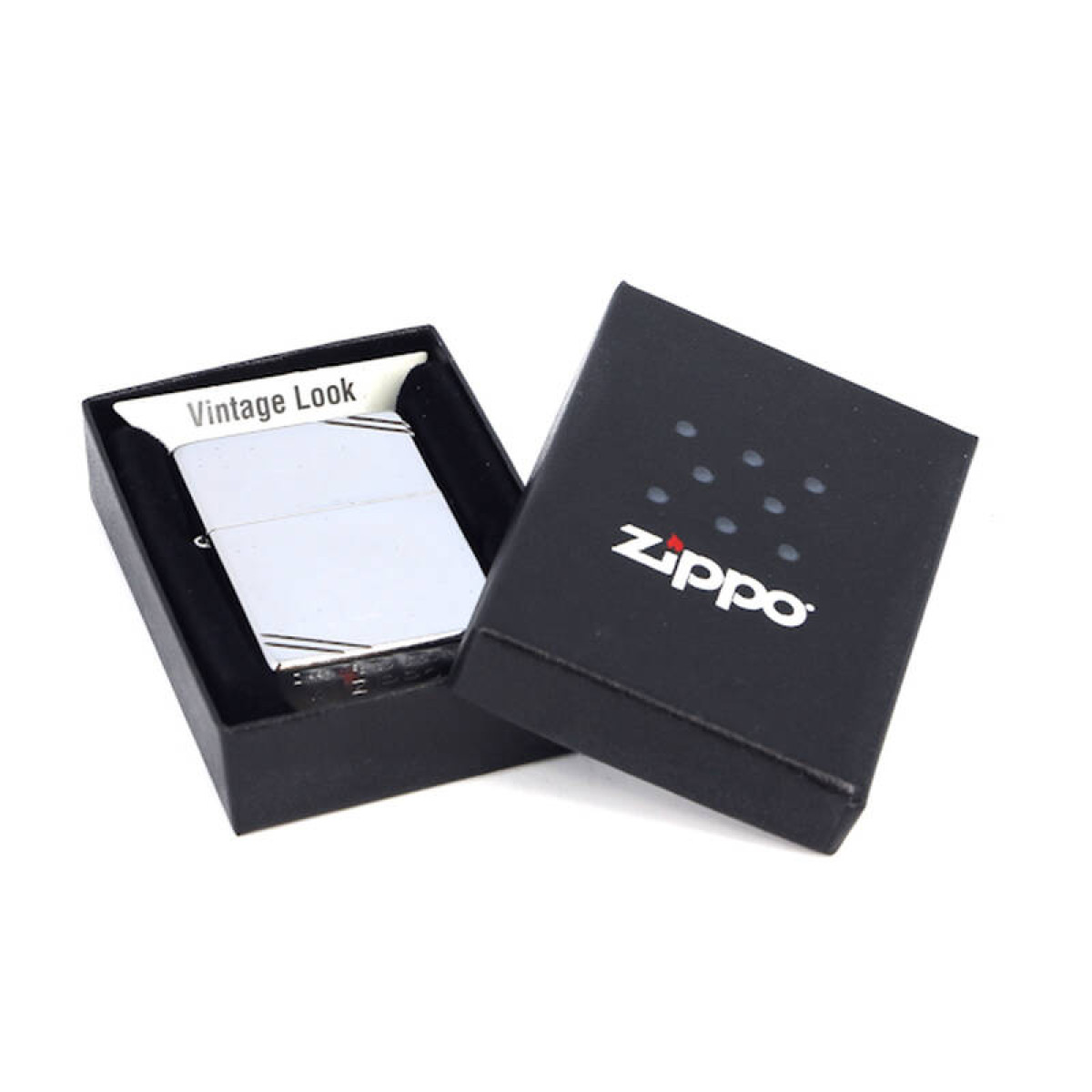 Зажигалка ZIPPO Vintage Street Chrome 2