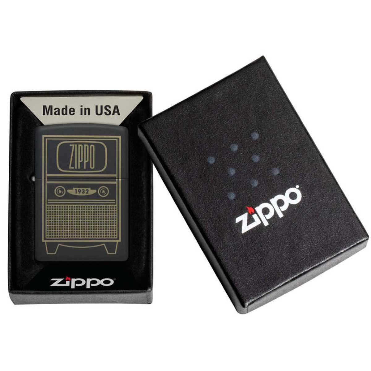 Зажигалка ZIPPO Vintage TV Design 48619 5