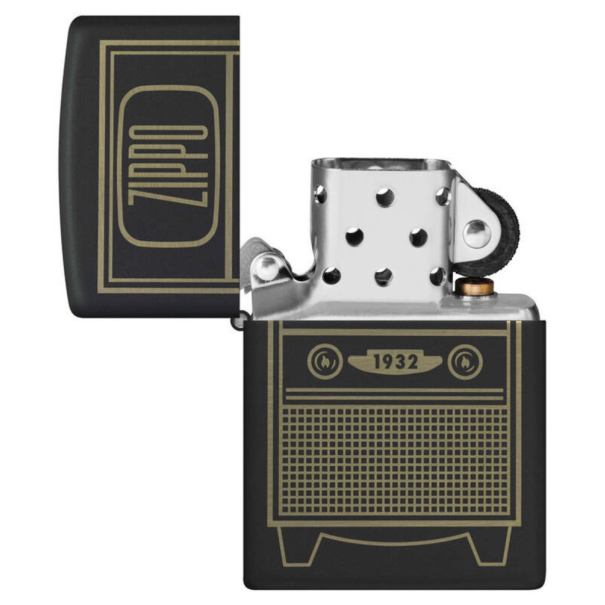 Зажигалка ZIPPO Vintage TV Design 48619 3