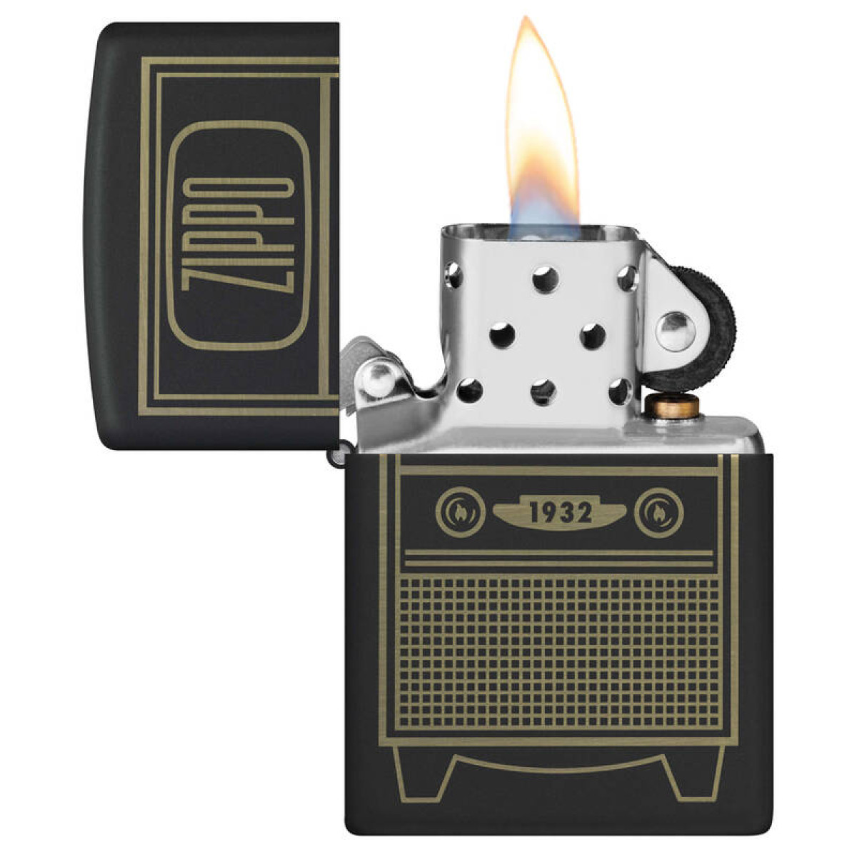 Зажигалка ZIPPO Vintage TV Design 48619 6