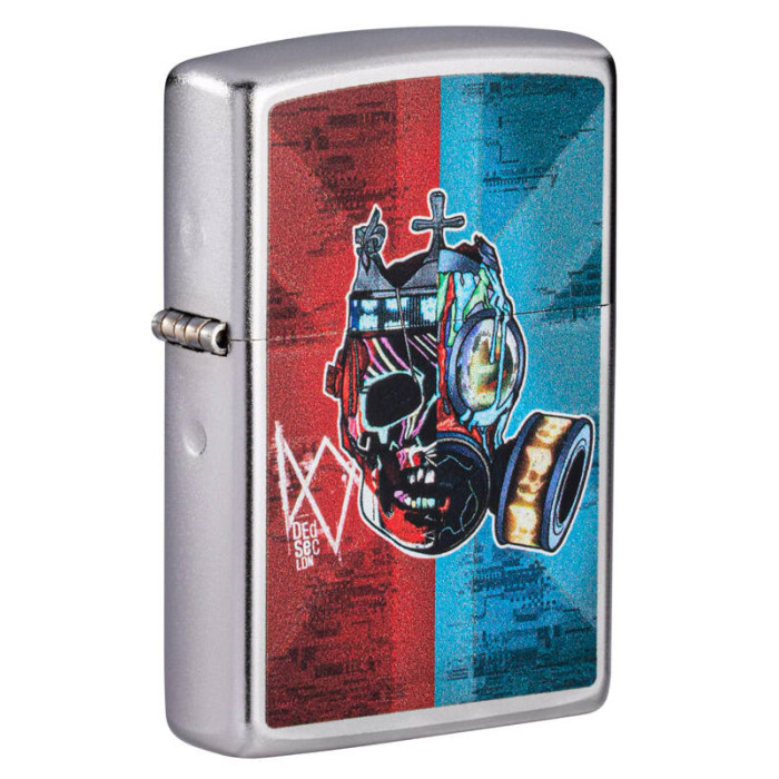 Зажигалка ZIPPO Watch Dogs Legion Satin Chrome 49242