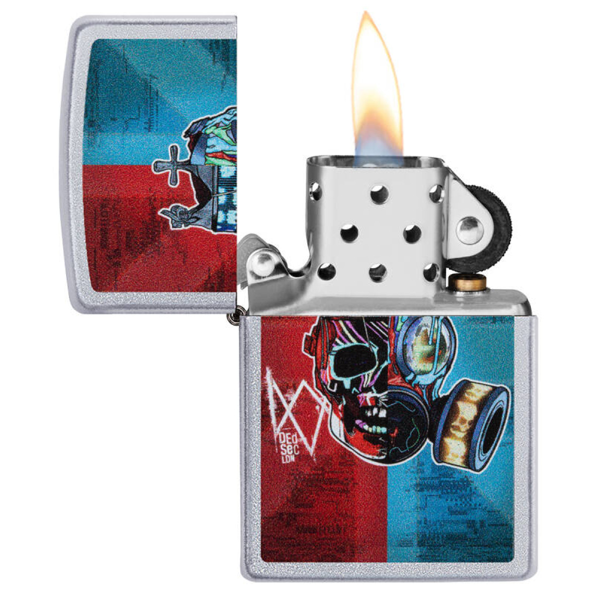 Зажигалка ZIPPO Watch Dogs Legion Satin Chrome 49242 4
