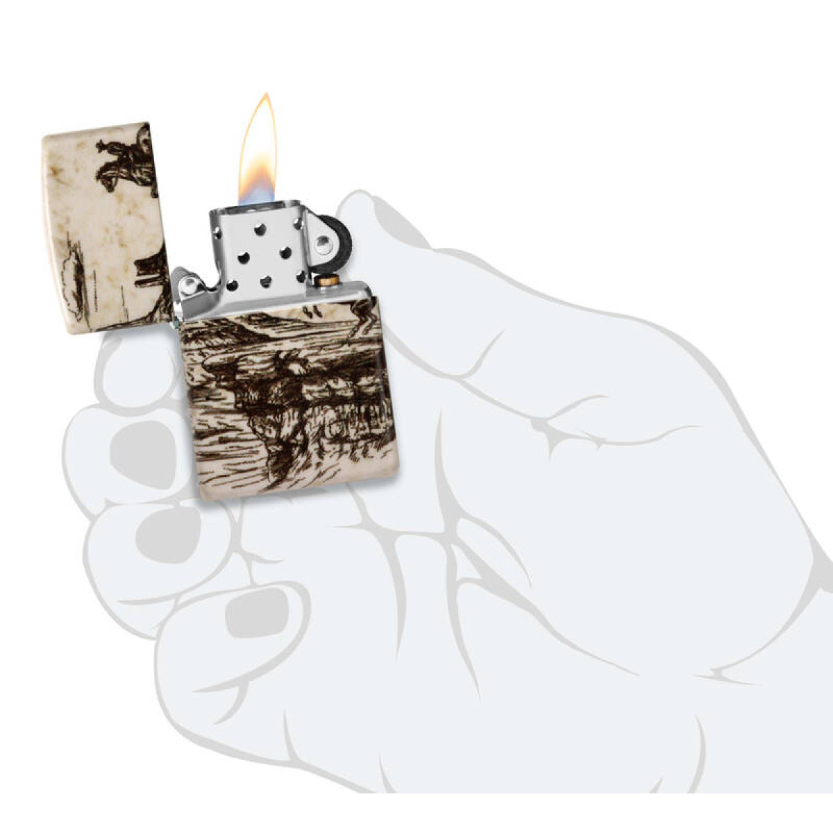 Зажигалка ZIPPO Western Design 48518 3