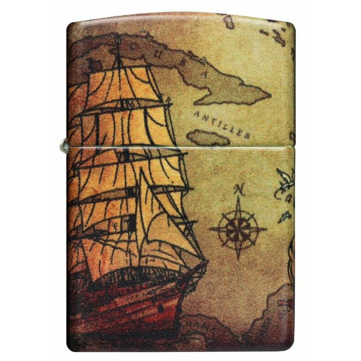 Зажигалка Zippo Pirate Ship Design 49355 8