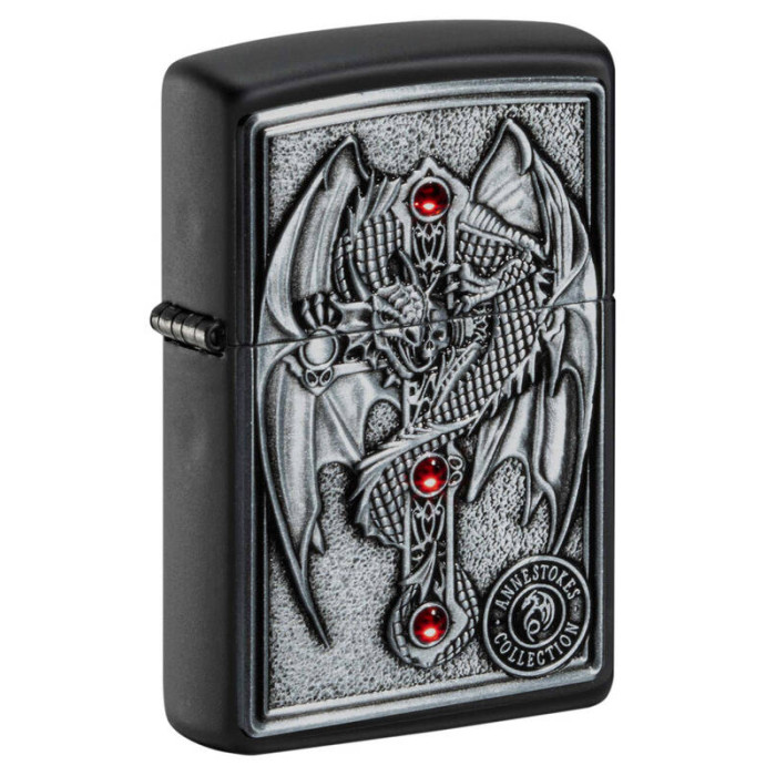 Зажигалка ZIPPO Winged Dragon Cross Design 49755