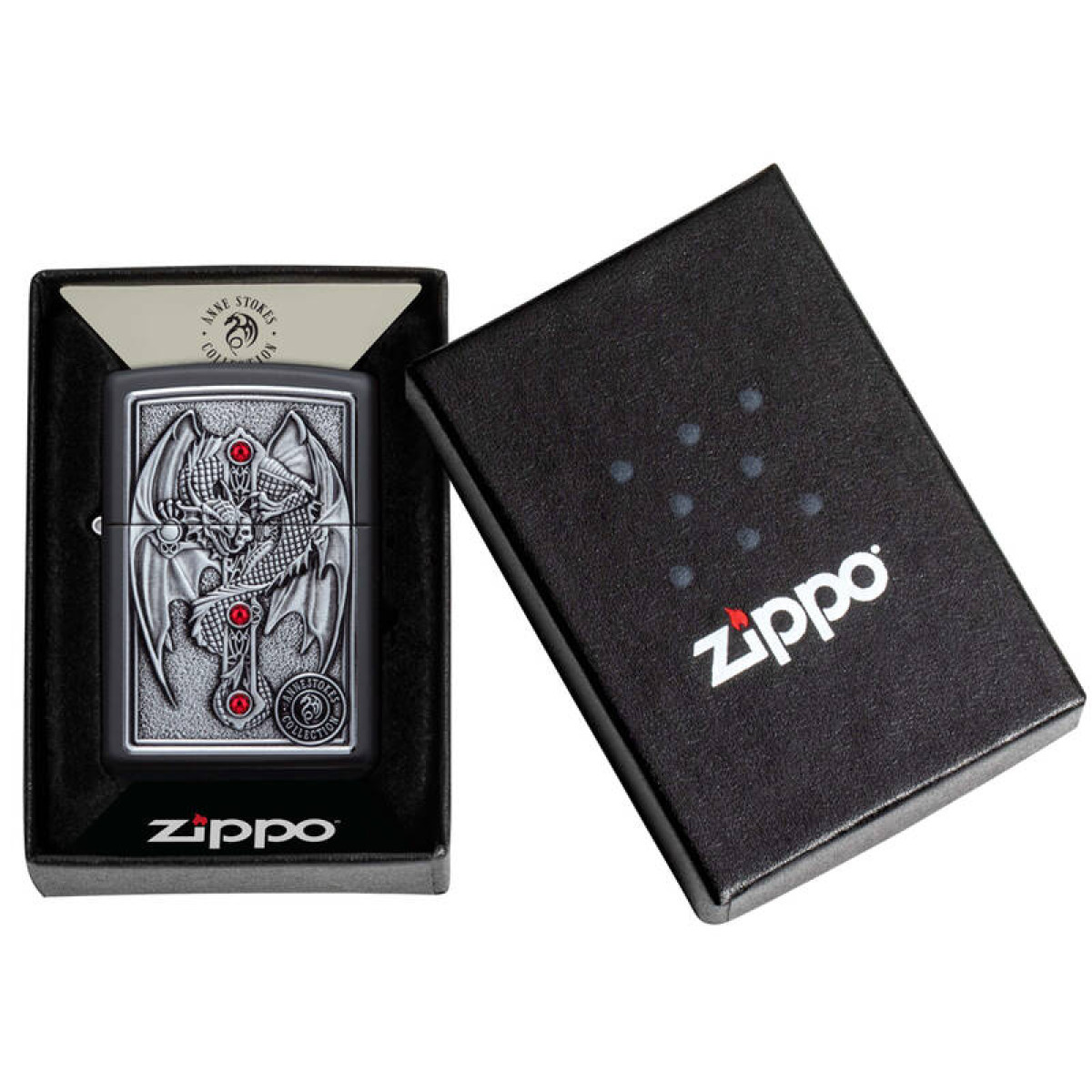 Зажигалка ZIPPO Winged Dragon Cross Design 49755 4