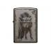 Зажигалка ZIPPO Wolf Design Black Ice 49073 в подарочной упаковке + топливо и кремни 49073-n