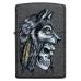 Зажигалка ZIPPO Wolf Skull Iron Stone  29863
