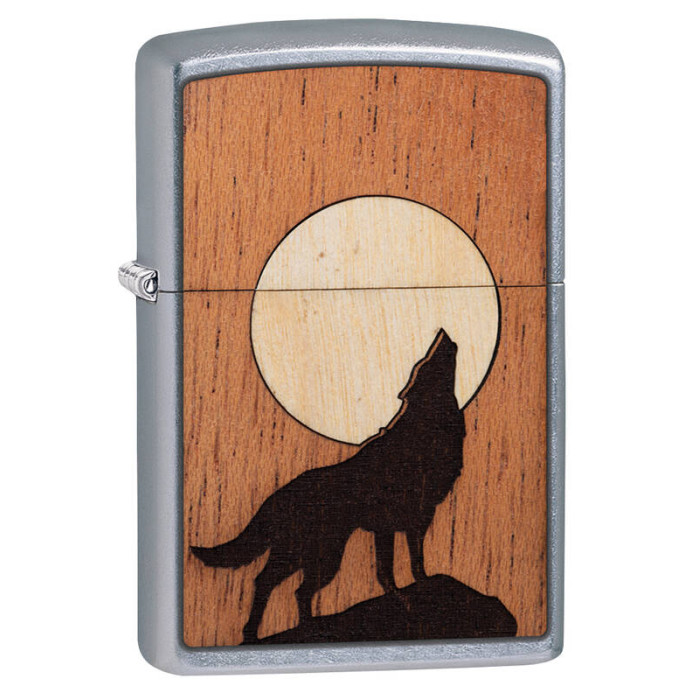 Зажигалка ZIPPO WOODCHUCK Street Chrome 49043