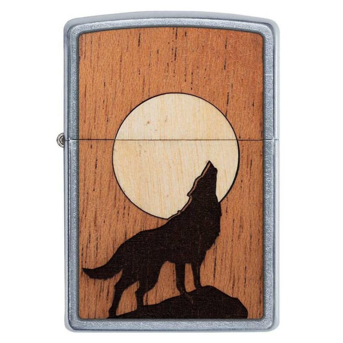 Зажигалка ZIPPO WOODCHUCK Street Chrome 49043 2