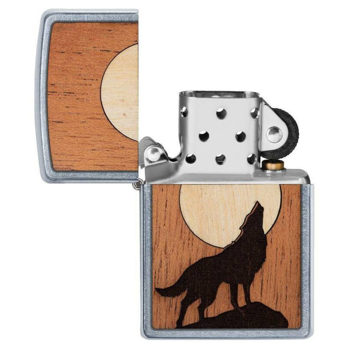 Зажигалка ZIPPO WOODCHUCK Street Chrome 49043 4