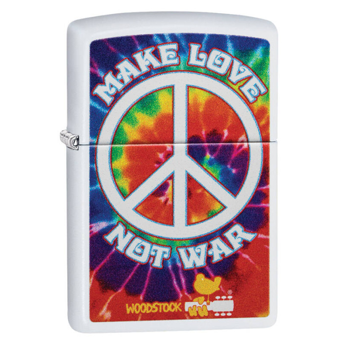 Зажигалка ZIPPO Woodstock White Matte 49013