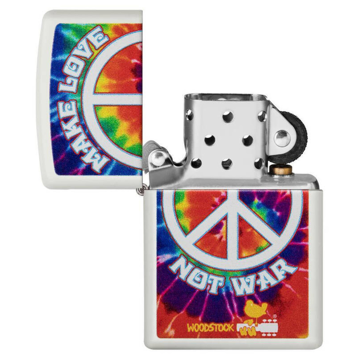 Зажигалка ZIPPO Woodstock White Matte 49013 3