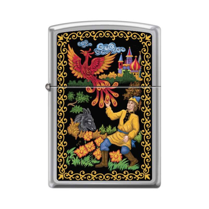 Зажигалка ZIPPO Жар-Птица High Polish Chrome