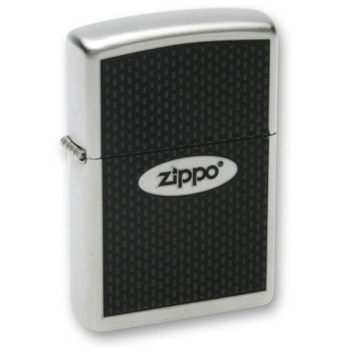 Зажигалка ZIPPO "ZIPPO Oval" Satin Chrome