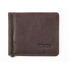 Зажим для денег ZIPPO коричневый 105x1x9 см
