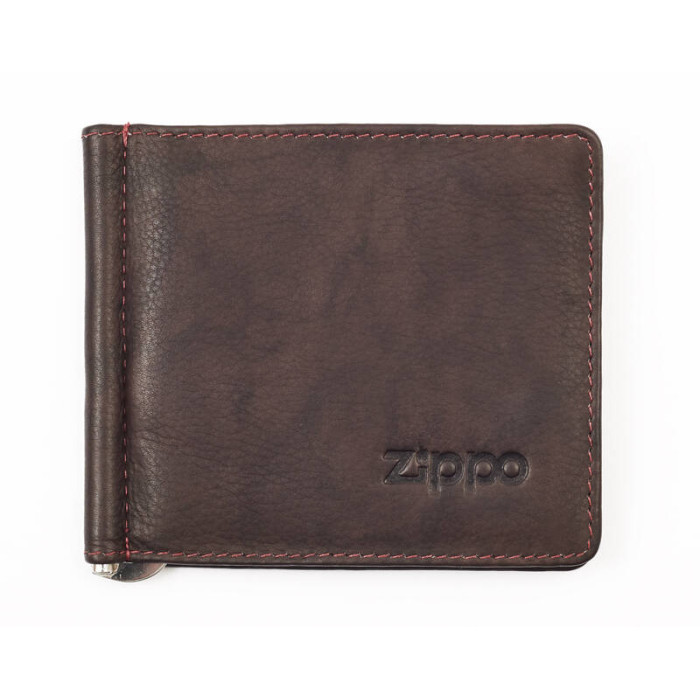 Зажим для денег ZIPPO коричневый 105x1x9 см