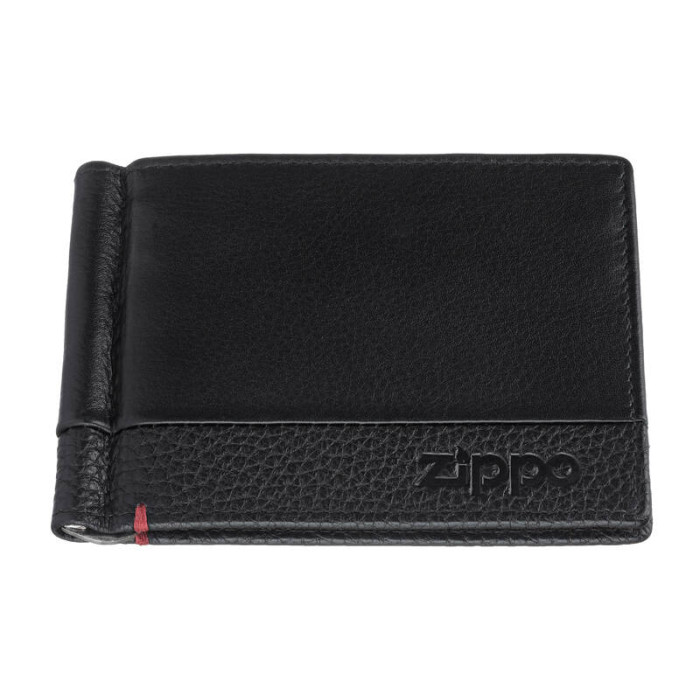 Зажим для денег ZIPPO с защитой от сканирования RFID чёрный