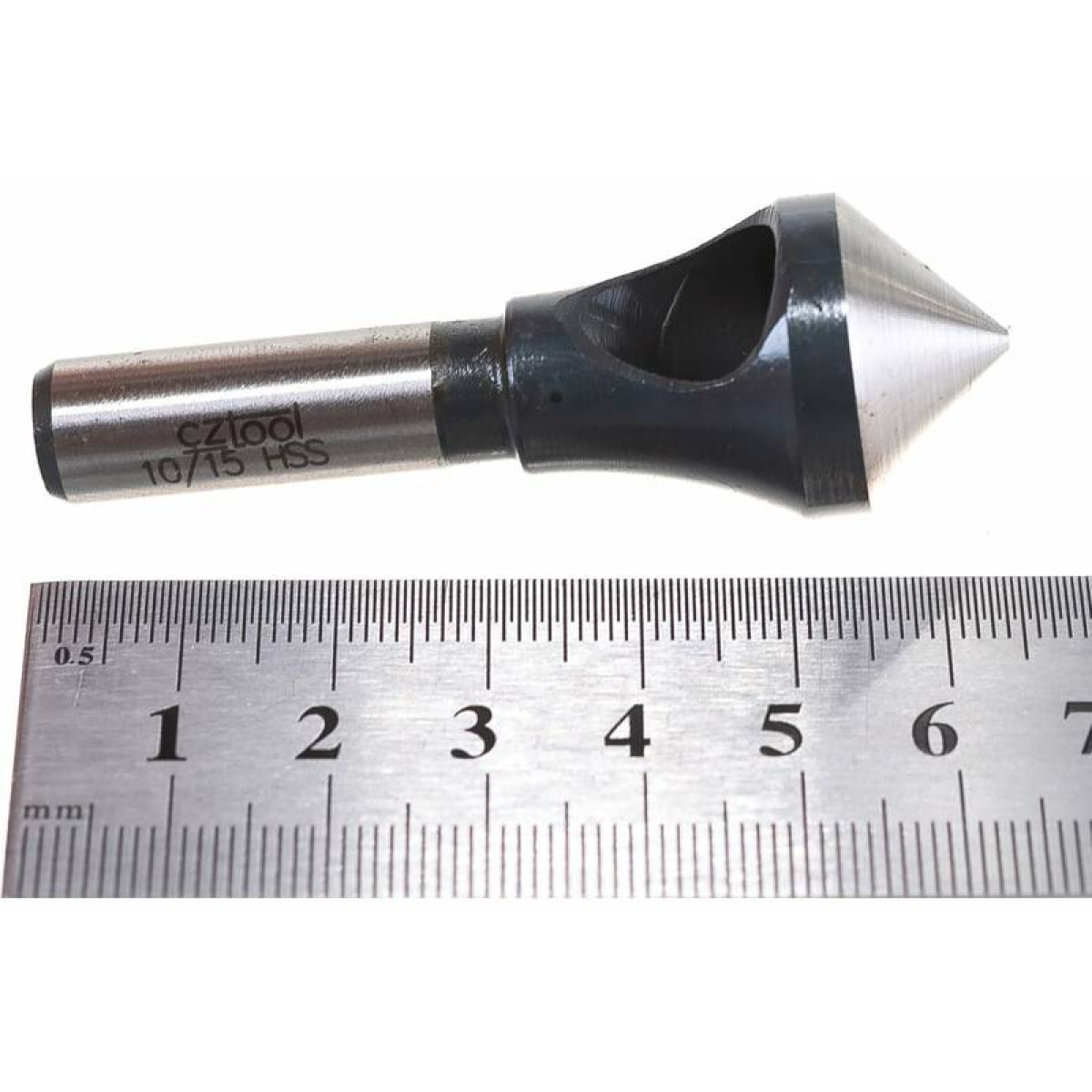 Зенкер со снятием стружки 10/15 21.5х64.5 мм хвостовик 10 мм HSS Иоvice Tools 742015 4