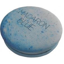 Зеркало карманное круглое Макарони Dewal Beauty голубое