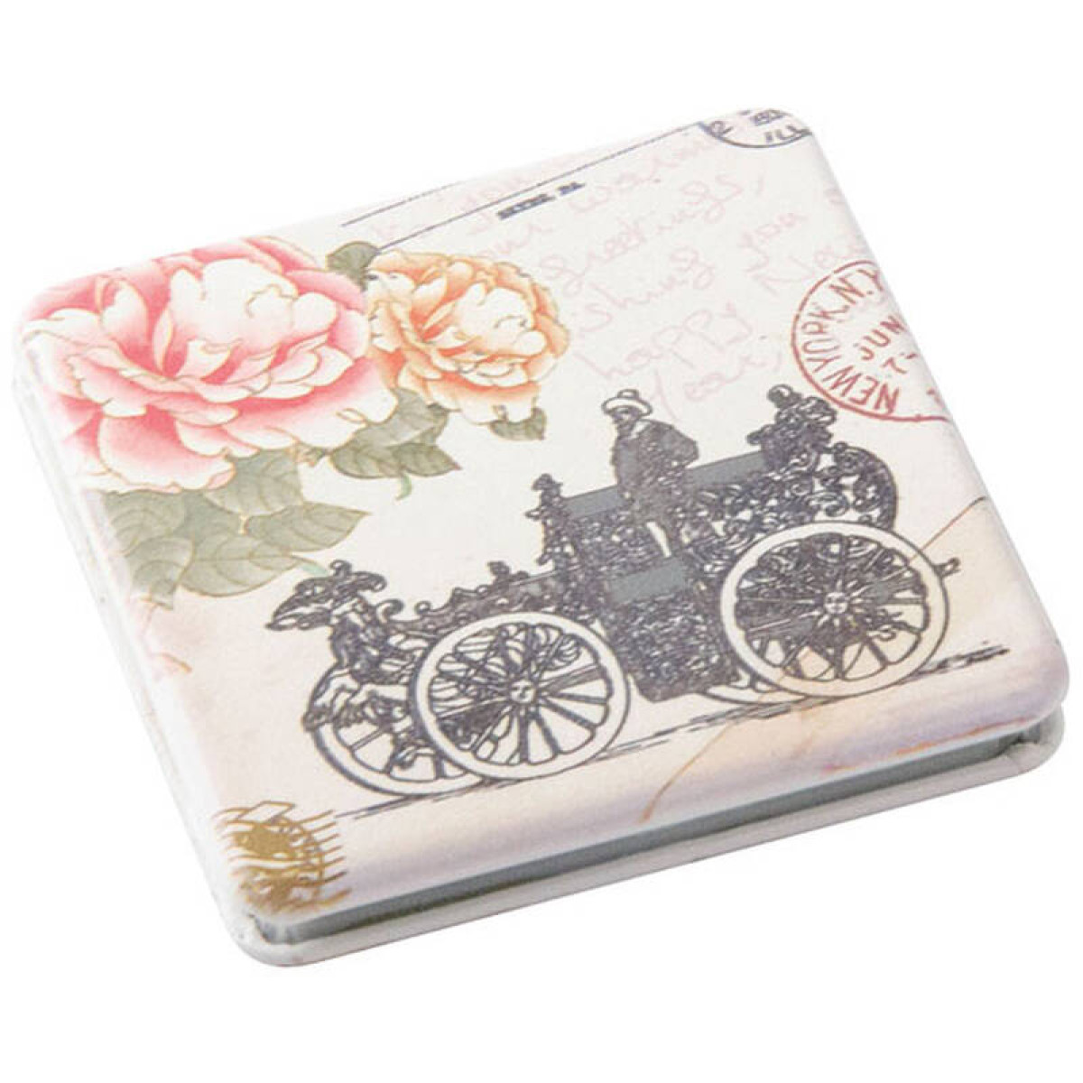Зеркало карманное квадратное Dewal Beauty MR9 1
